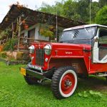 Jeep Willys y Finca Cafetera