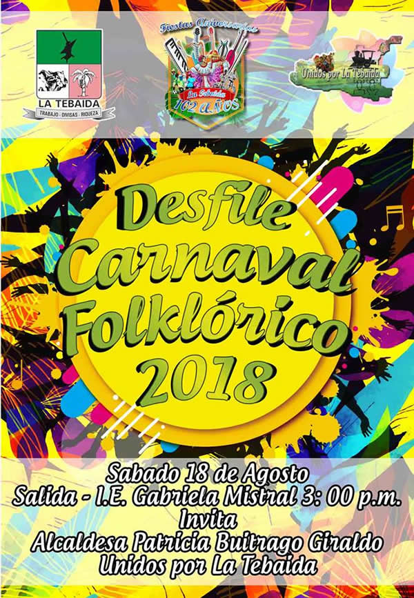 Fiestas de La Tebaida Desfile Carnaval Folklorico 2018