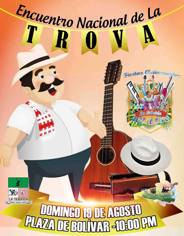 Fiestas de La Tebaida Encuentro Nacional de Trova