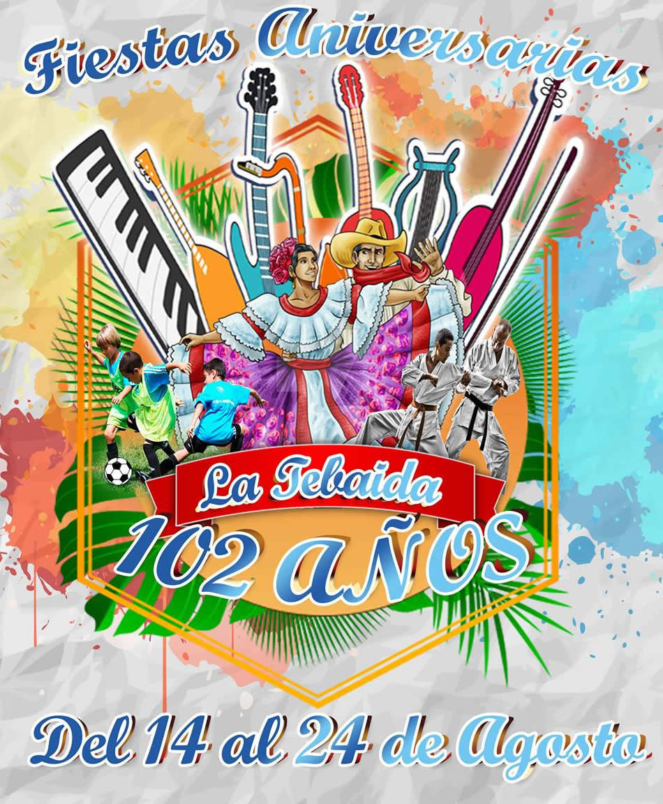 Fiestas en La Tebaida 103 años Programación Oficial 2019