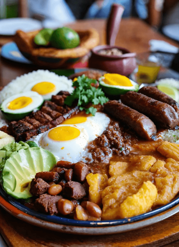 Bandeja Paisa Colombiana