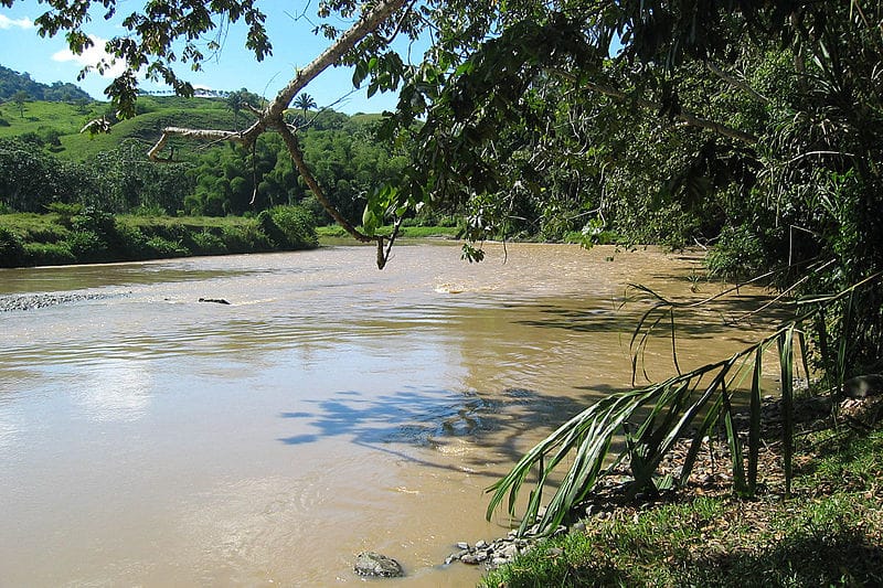 Rio La Vieja en el Quindío